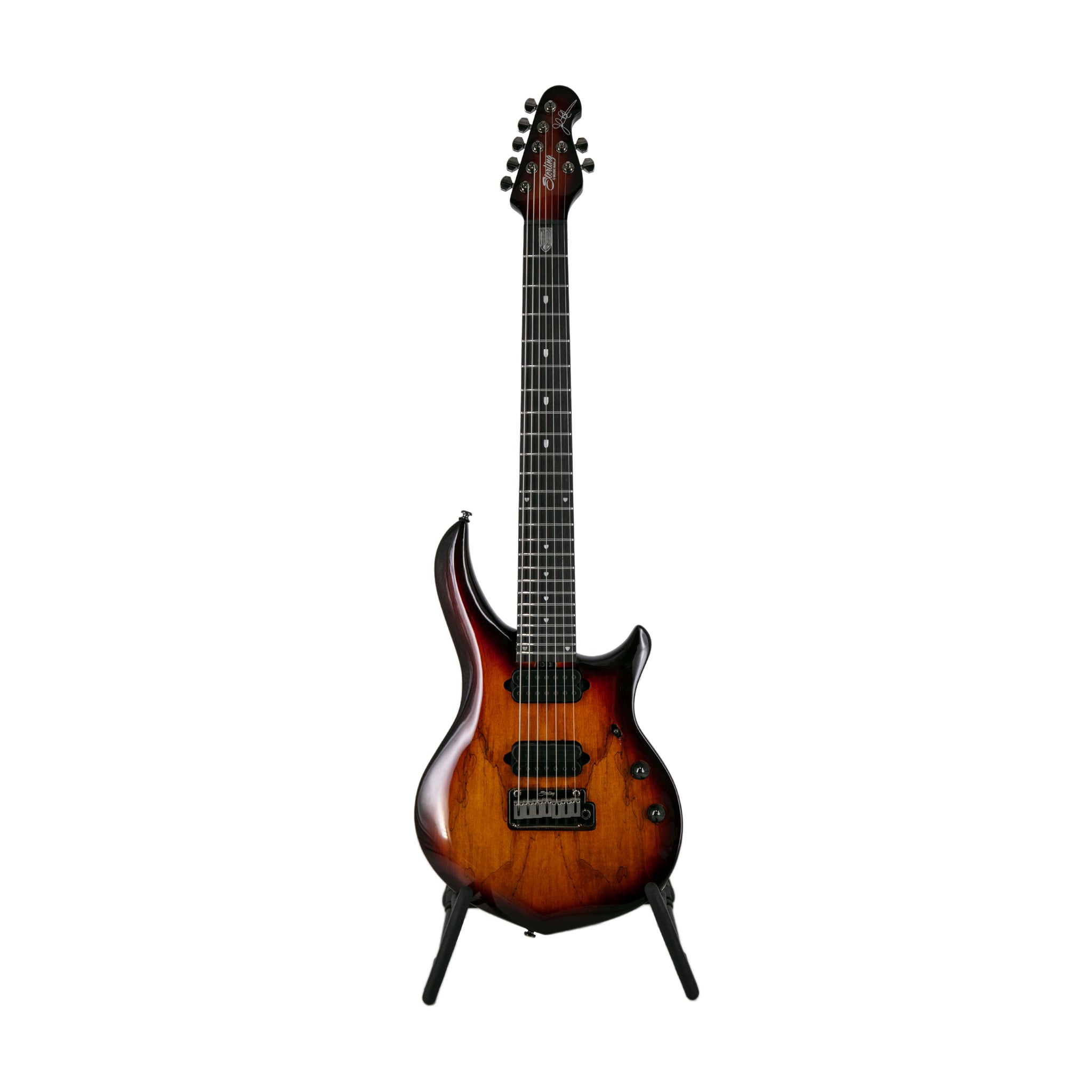 Sterling by Music Man MAJ270XSM John Petrucci Majesty Electric Guitar, Blood Orange Burst (MAJ270XSM-BOB)