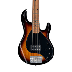 Sterling by Music Man Ray35 5-String Bass Guitar, Vintage Sunburst