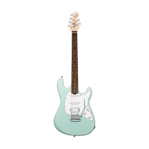 Sterling by Music Man Cutlass HSS Electric Guitar, Laurel FB, Mint Green