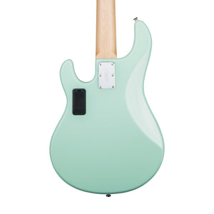 Sterling S.U.B Series RAY5 5-String Electric Bass Guitar, Maple FB, Mint Green