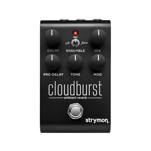 Strymon Cloudburst Midnight Edition Ambient Reverb Guitar Effects Pedal