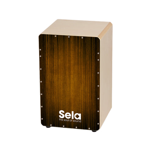 Sela SE-061 Varios Cajon, Brown Bundle w/Bag & Cajon Pad