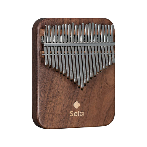 Sela SEKL21WS Solid Black Walnut Body Kalimba 21 Keys w/Bag