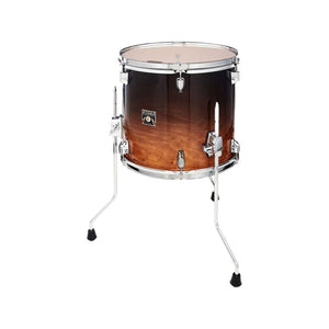TAMA CLF14A-CFF 14x12inch Superstar Classic Maple Floor Tom, Coffee Fade