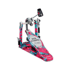 TAMA HP900PMCS Limited Iron Cobra 900 Marble Coral Swirl Power Glide Single Pedal w/Case