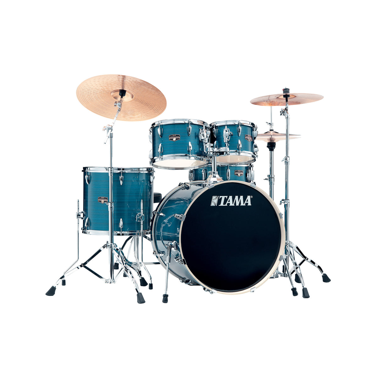 TAMA IP52H6W-HLB Imperialstar Drum 5-Piece Drum Kit w/Hardware+