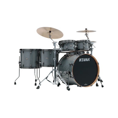 TAMA MBS52HZBNS-SGR Starclassic Performer Hyper-Drive Limited 5pcs Drum Shell Kit, Smoky Gray