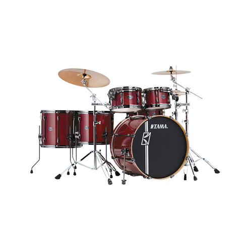 TAMA ML52HZBNS-CCW Superstar Hyper-Drive Maple 5-Piece Drum Shell Kit Only, Classic Cherry Wine