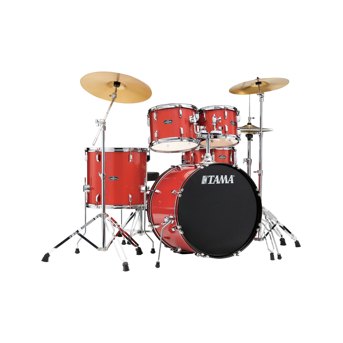 TAMA ST52H6C-CDS Stagestar 5-Piece Drum Kit w/ Hardware+Throne+