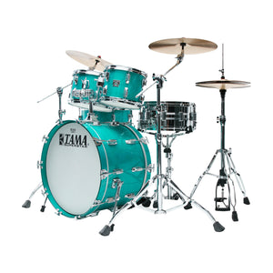 TAMA SU42RS-AQM Superstar Limited 4-Piece Drum Kit (22B/10T/12T/16F), Aqua Marine