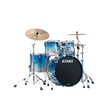 TAMA WBS42S-MBI Starclassic Walnut/Birch 4-Piece Drum Shell Kit, Molten Blue Ice Fade