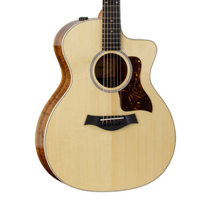 Taylor 214ce Deluxe Grand Auditorium Acoustic Guitar, Gold Hardware, w/Case