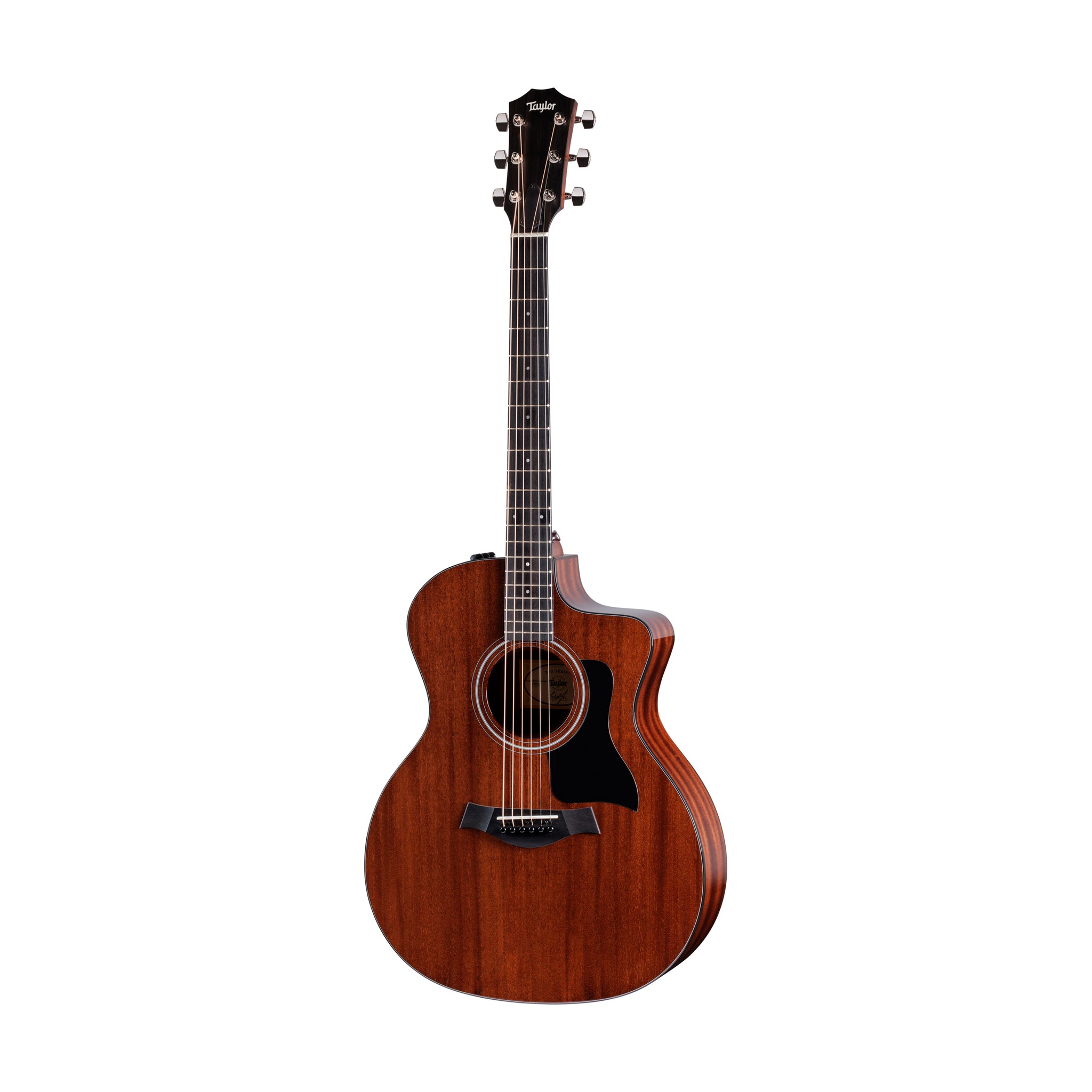 Taylor 224ce Special Edition Mahogany/Sapele Acoustic Guitar w/Bag, Blackwood Stain