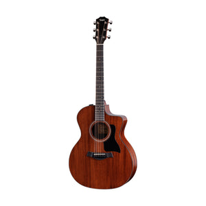 Taylor 224ce Special Edition Mahogany/Sapele Acoustic Guitar w/Bag, Blackwood Stain