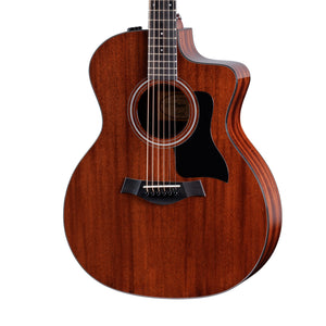 Taylor 224ce Special Edition Mahogany/Sapele Acoustic Guitar w/Bag, Blackwood Stain