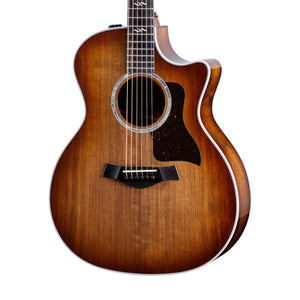 Taylor 424ce Special Edition Walnut/Walnut Acoustic Guitar w/Bag, Shaded Edge Burst