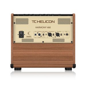 TC Helicon Harmony V60 60W 2-Channel Acoustic Amplifier, EU