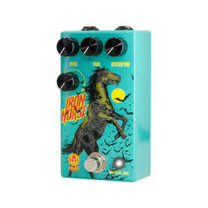 Walrus Audio Iron Horse LM308 Distortion V3 Guitar Effects Pedal, Halloween 2022