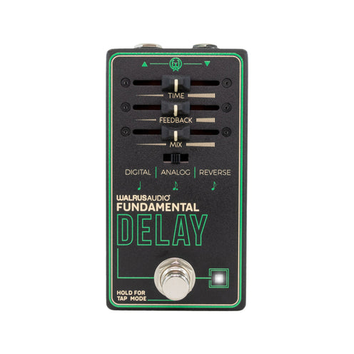 Walrus Audio Fundamental Series Lo-Fi Delay Guitar Effects Pedal