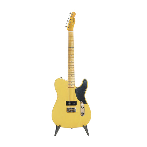 Fender Noventa Telecaster Electric Guitar, Maple FB, Vintage Blonde, MX2102XXXX