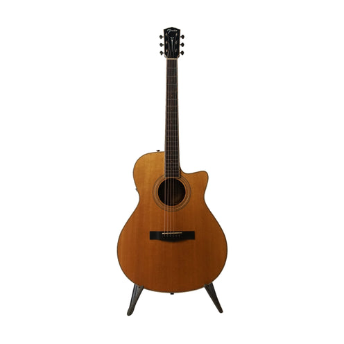 Fender Ltd Ed PM-4CE Custom Grand Auditorium Acoustic Guitar w/Case, Natural, 171XXXX