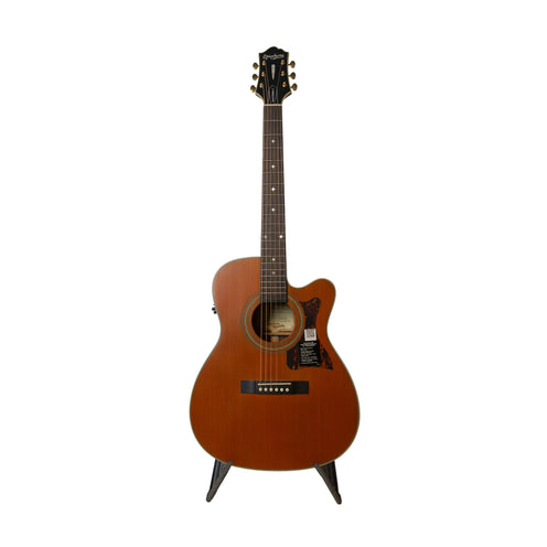 Epiphone Masterbilt EF-500RCCE Fingerstyle Acoustic/Electric Guitar, Natural Satin, 1804230XXXX