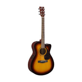 Yamaha FSX 315C Concert Cutaway Acoustic-Electric Guitar, Tobacco Brown Sunburst