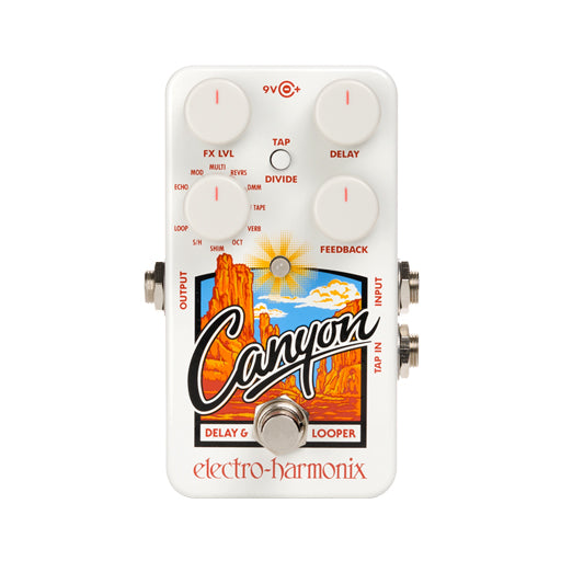 ギター electro-harmonix Canyon Delay & Looper Electro-Harmonix Canyon Delay And Looper Guitar Effects Pedal