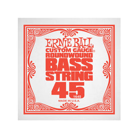 Ernie Ball .045 Nickel Wound Electric Bass Single String