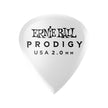 Ernie Ball Mini Prodigy 2.0mm Guitar Picks, White, 6-Pack