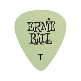 Ernie Ball Super Glow Cellulose Guitar Picks, Thin, 12-Pack