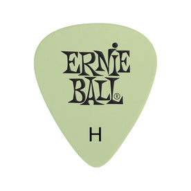 Ernie Ball Super Glow Cellulose Guitar Picks, Heavy, 12-Pack