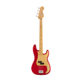 Fender Vintera 50s Precision Bass Guitar, Maple FB, Dakota Red