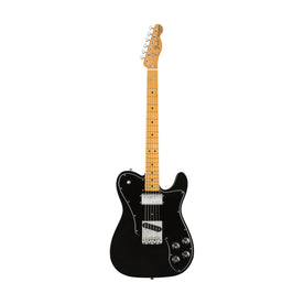 Fender Vintera 70s Telecaster Custom Electric Guitar, Maple FB, Black