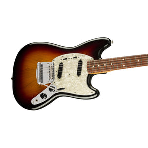 Fender Vintera 60s Mustang Electric Guitar, Pau Ferro FB, 3-Tone Sunburst