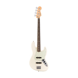 Fender American Professional Jazz Bass Guitar, RW FB, Olympic White