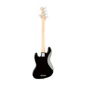 Fender American Professional 5-String Jazz Bass Guitar, Maple FB, Black