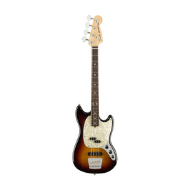 Fender American Performer Mustang Bass Guitar, RW FB, 3-Tone Sunburst