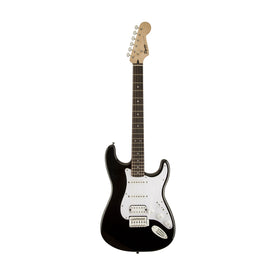 Squier Bullet Tremolo Stratocaster HSS Electric Guitar, Laurel FB, Black