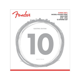 Fender Electric XII Strings, Nickle Plated Steel, 10-46