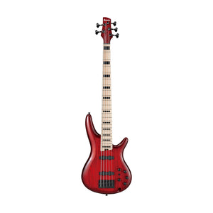 Ibanez ANB205-TWB Andy Nitti Signature Model Electric Bass Guitar, Transparent Wine Red Burst