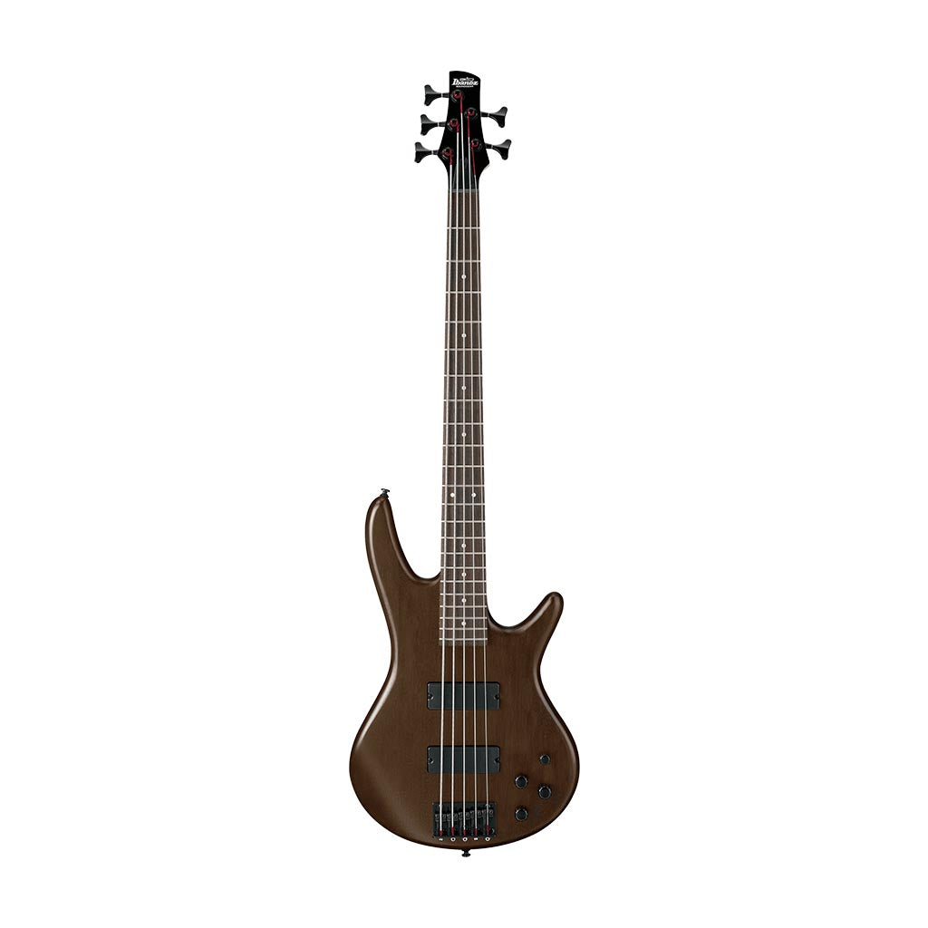 【極美品】Ibanez Gio GSR205B-WNF 5弦ベース ウォルナット Ibanez GSR205B-WNF 5-String Electric Bass Guitar, Walnut Flat
