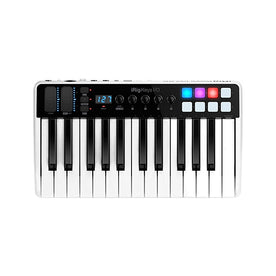 IK Multimedia iRig Keys I/O 25 - 25-Key Keyboard Controller For Mac & PC W/ Audio Interface