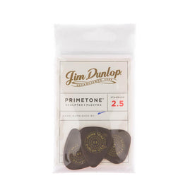 Jim Dunlop 511P 2.5 Primetone Standard Pick, 3-Pick Player's Pack