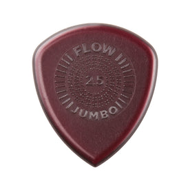 Jim Dunlop 547 Flow Jumbo Grip Pick, 2.5mm, 3-Pack