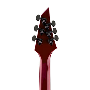 Jackson USA Signature Chris Broderick Soloist HT6 Electric Guitar, Ebony FB, Transparent Red