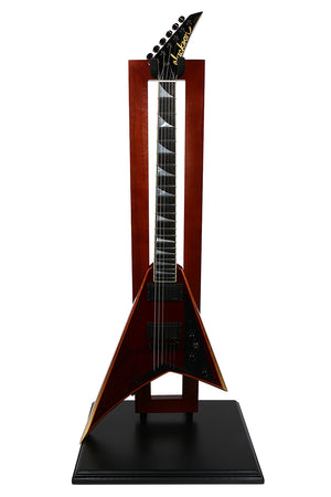 Jackson Custom Shop Randy Rhoads 1T Electric Guitar, Burgundy w/Gold Leaf Bevels
