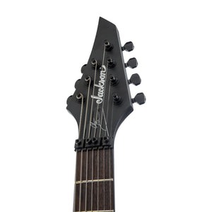 Jackson Pro Series Signature Chris Broderick Soloist SL7 7-String Electric Guitar, RW FB, Satin Black