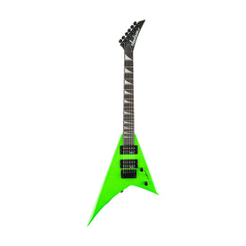 Jackson JS Series RR Minion JS1X Electric Guitar, Amaranth FB, Neon Green