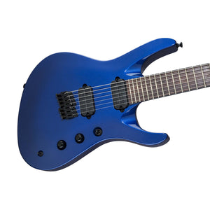Jackson Pro Series Chris Broderick Soloist HT7 Electric Guitar, RW FB, Metallic Blue